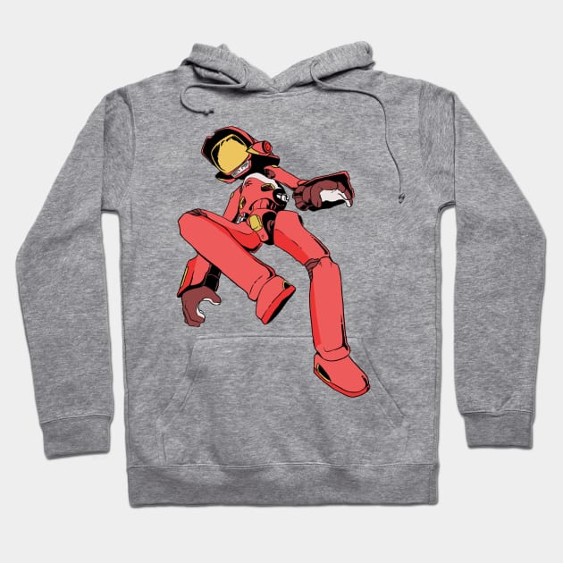 Canti - Flat Colors (Red) Hoodie by crimmart